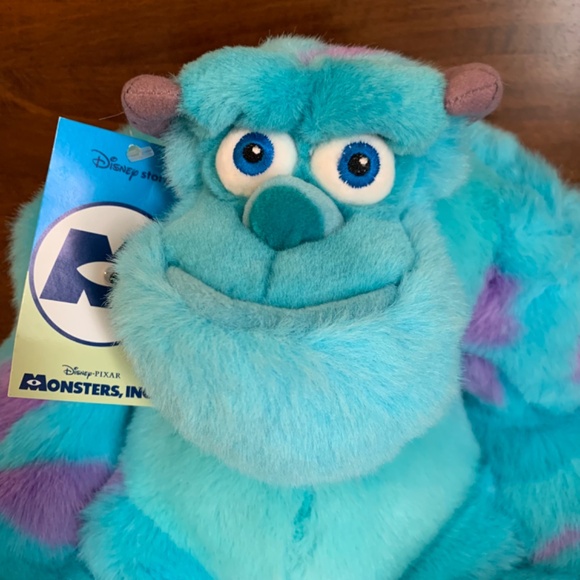 Disney Pixar Collection Monsters INC Sully Plush Toy & Sully Spinning Toy - Picture 3 of 14